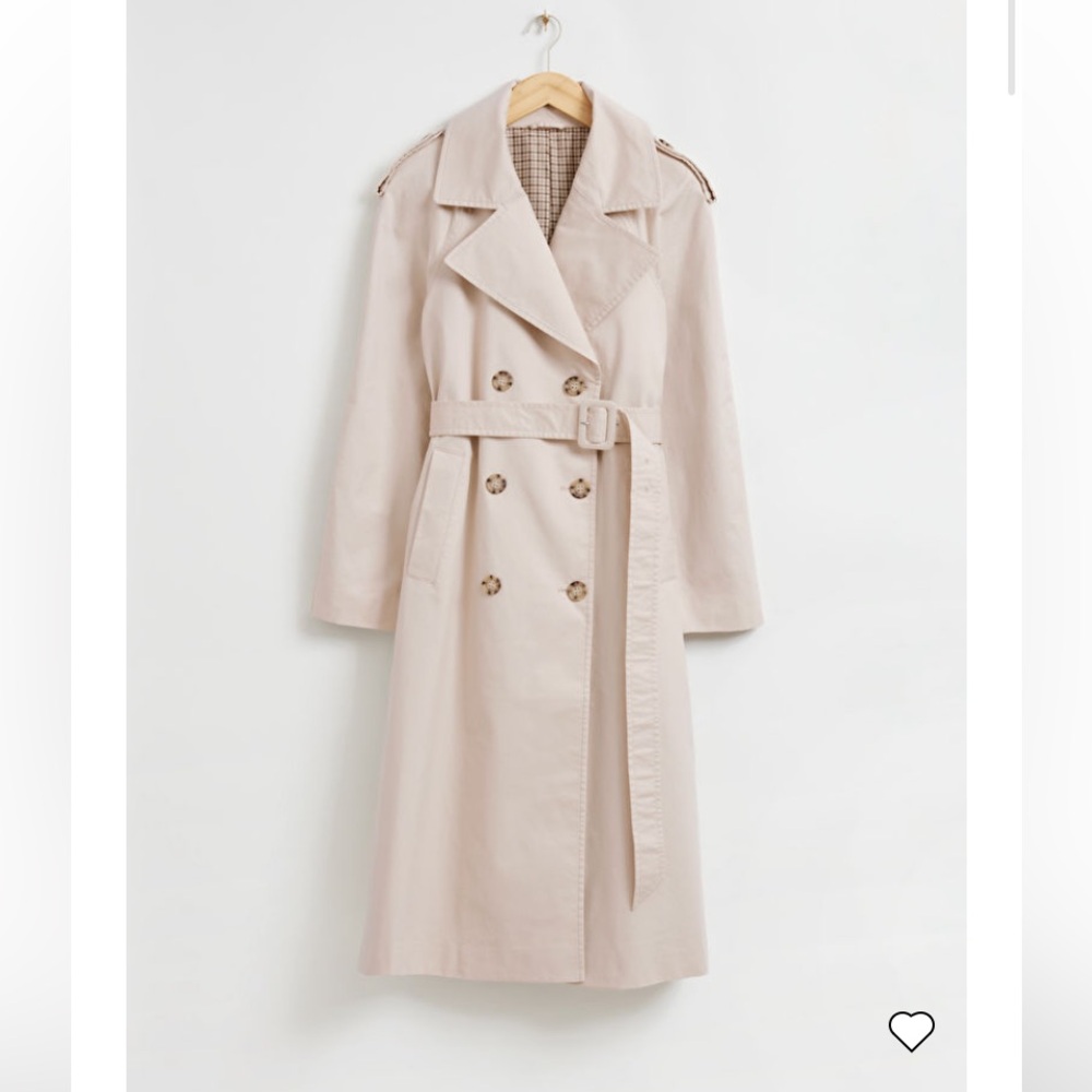 & Other Stories Classic Relaxed Trench Coat